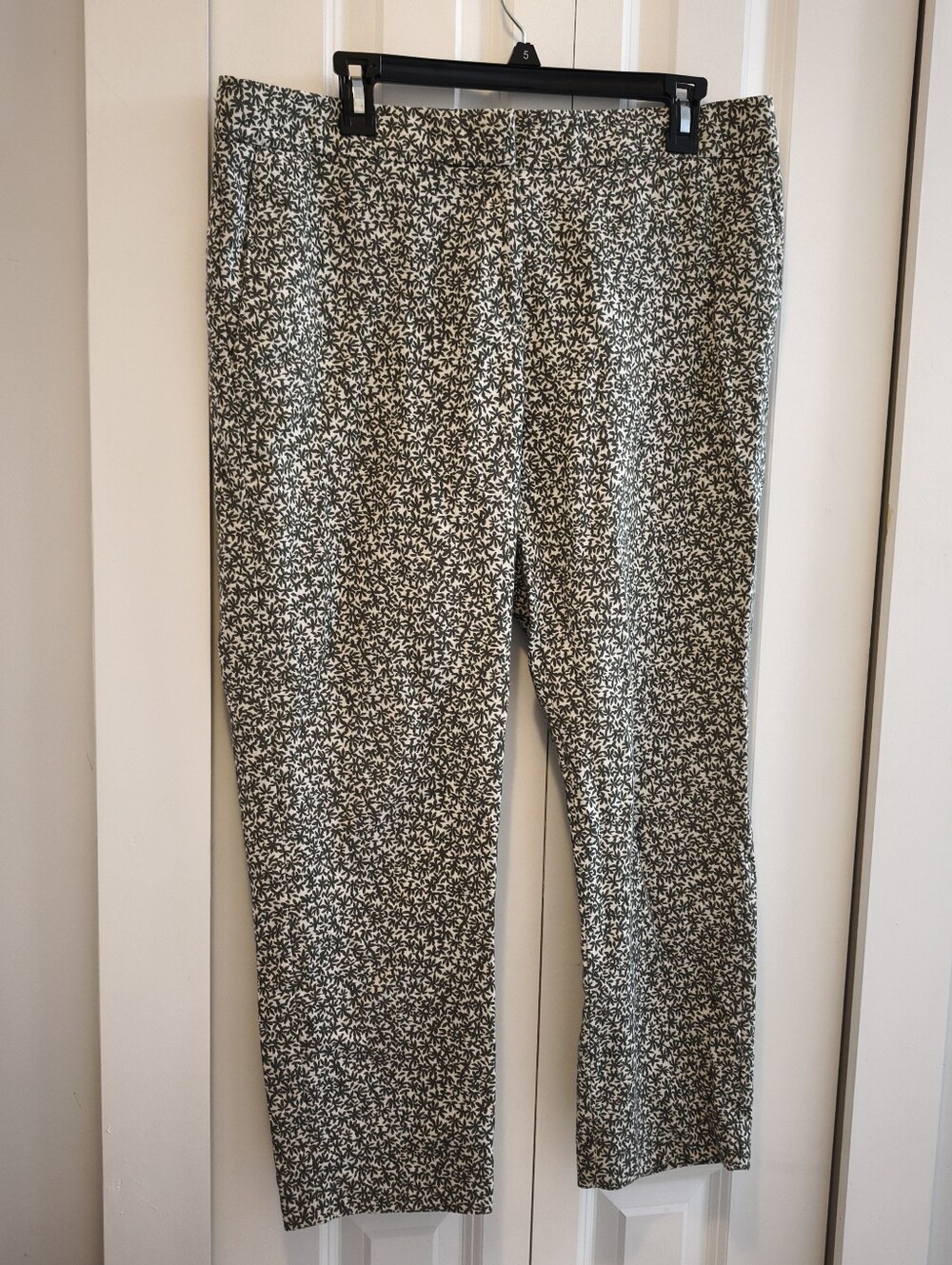 Ann Taylor Devin Fit Women's Floral Style Dress Pants